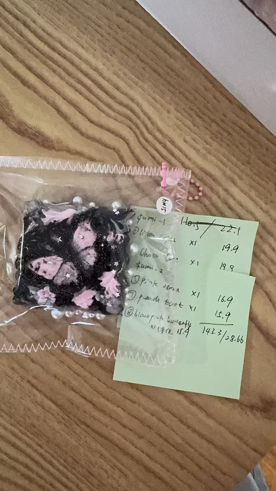 Sumi (Tomie Nana) Squishies Link (deposit 28.66/159.2)   unpaid:130.54