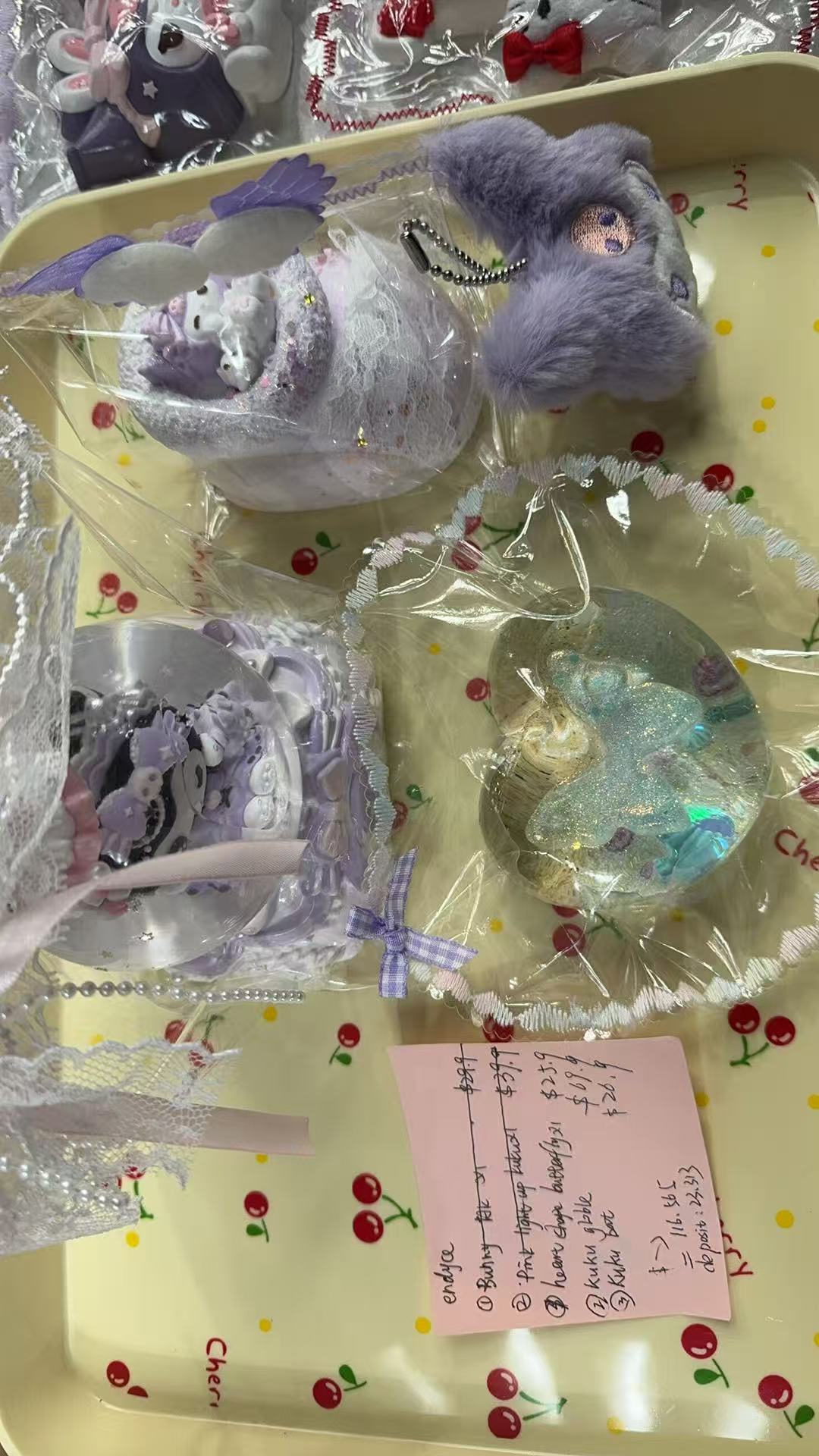 endyce Link 12.26（deposit 23/ total 116)